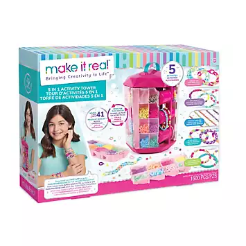 5 in 1 Activity Tower Craft Set by Make It Real | Look Again