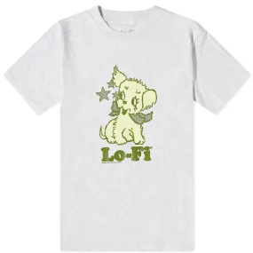 Lo-Fi Puppy T-ShirtAsh Grey