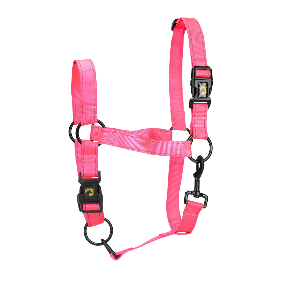 High Quality Horse Halter Large Cob Pink